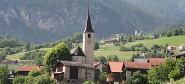 Graubünden in de zomer